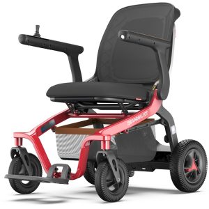 Robooter E40 red folding electric wheelchair